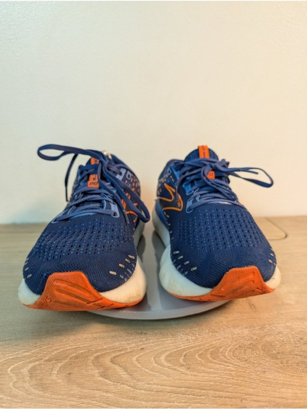 Brooks Glycerin GTS 20 Sneakers Shoes Mens 11.5 2E Wide Blue Running Shoes - Picture 2 of 11